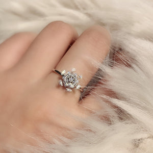 Bague tournante en argent sterling 925 【Taille libre】